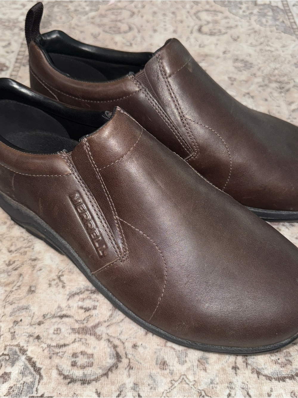 NWOB - Merrell Men’s Sz 13 W Jungle Moc Leather 2 Clogs And Mules Shoes Leather